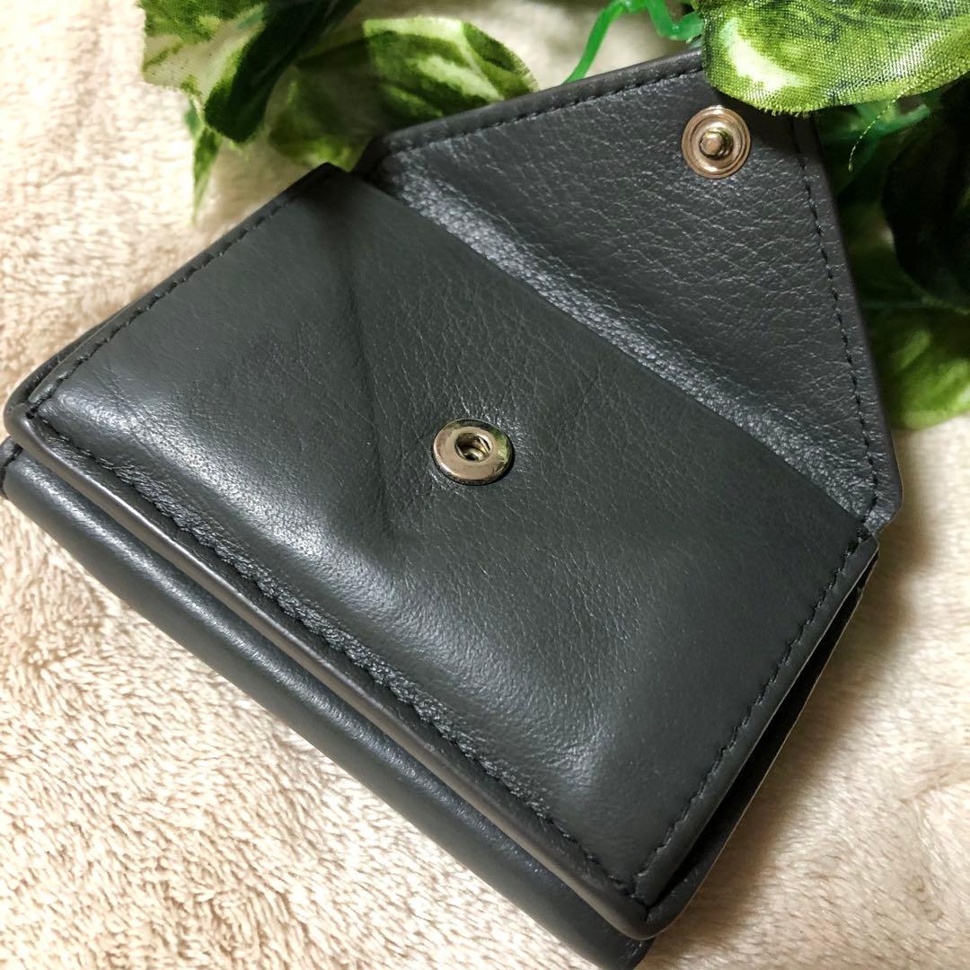 ★ちょこ★美品♡ バレンシアガ　3つ折財布　ペーパーミニウォレット