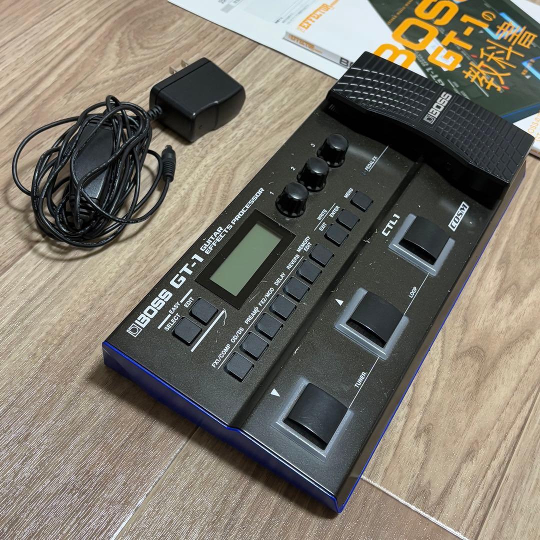 BOSS GT-1 ギター マルチエフェクター アンプシミュレーター 教科書