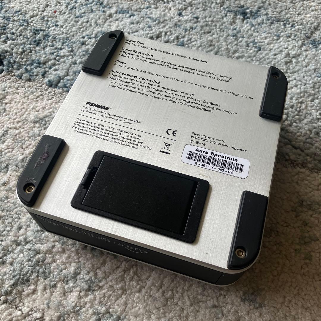 FISHMAN Aura Spectrum DI Preamp 完動品