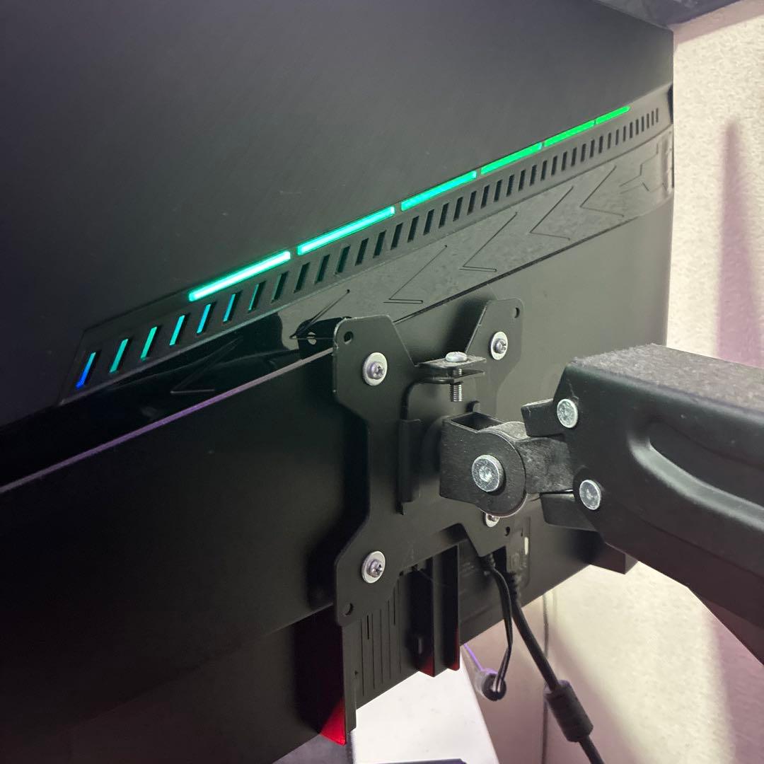 Pixio 280hz ゲーミングモニター×モニターアーム付き