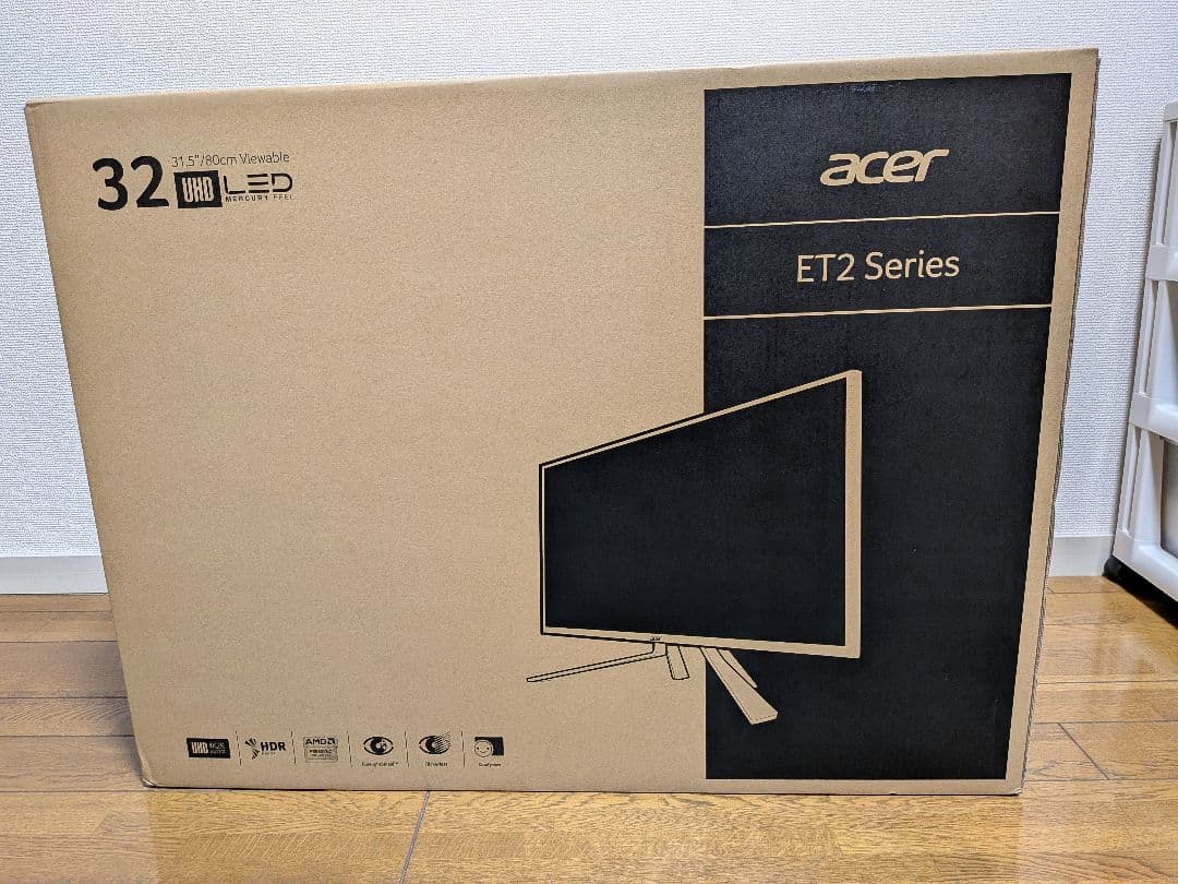 Acer モニター 本体 ET322QK wmiipx