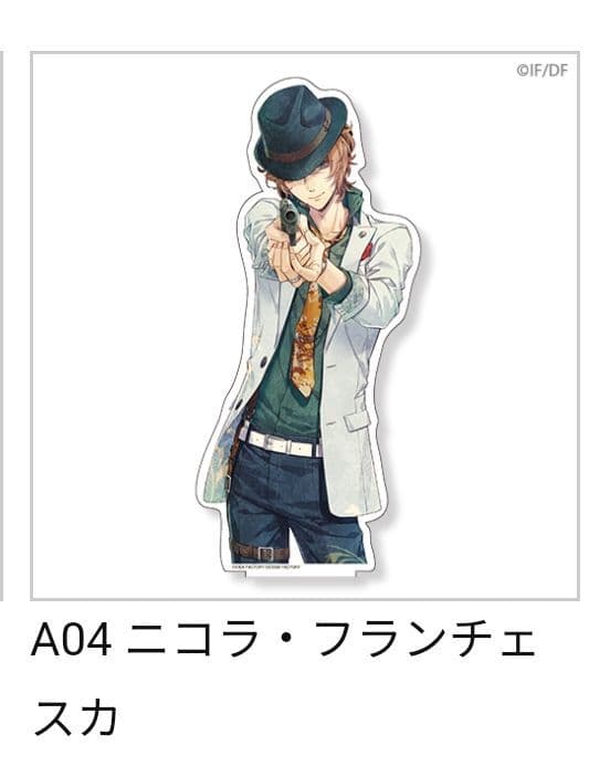 ピオフィオーレの晩鐘 ピオフィ ちゃれくじ A賞 デカ アクリルスタンド ニコラ