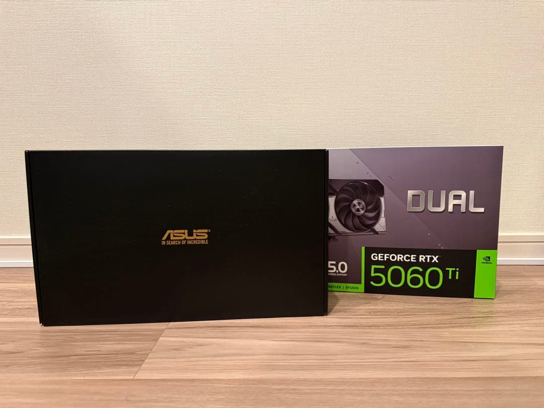 【美品】ASUS Dual GeForce RTX 5060 Ti 8GB