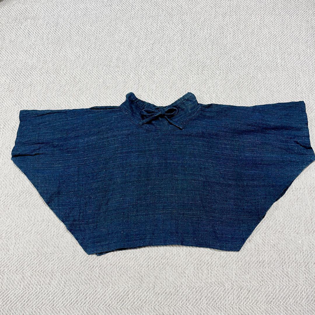 うさとの服 フレアスカート 八角形 ネイビー ポンチョ