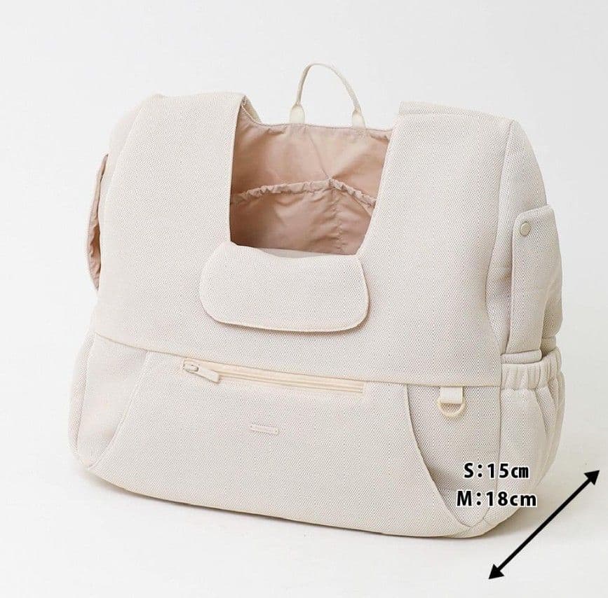 moncheri モンシェリ メッシュフロントリュック Mサイズ