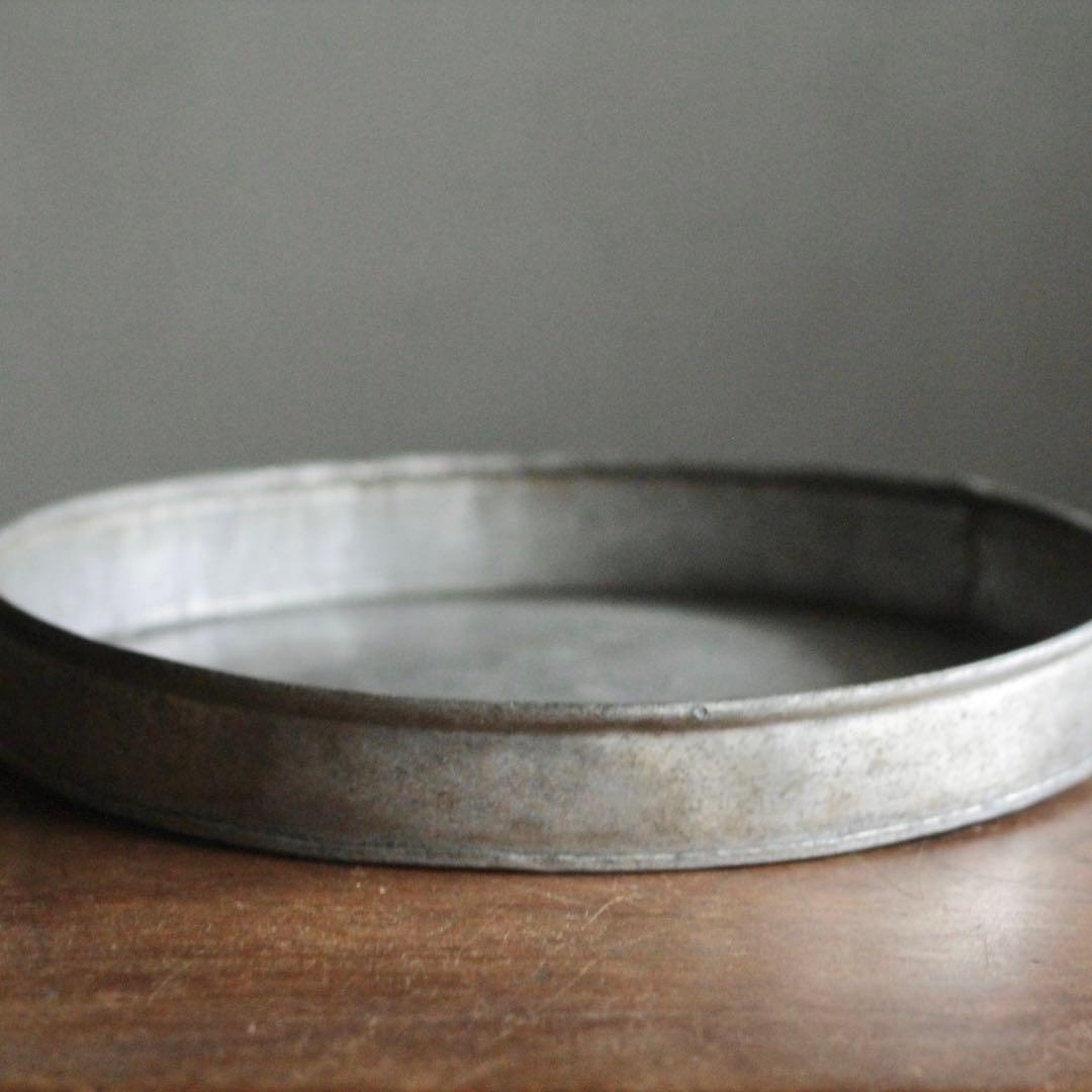 アルミ トレイ トレー 盆 古道具 アンティーク ブロカント オブジェ