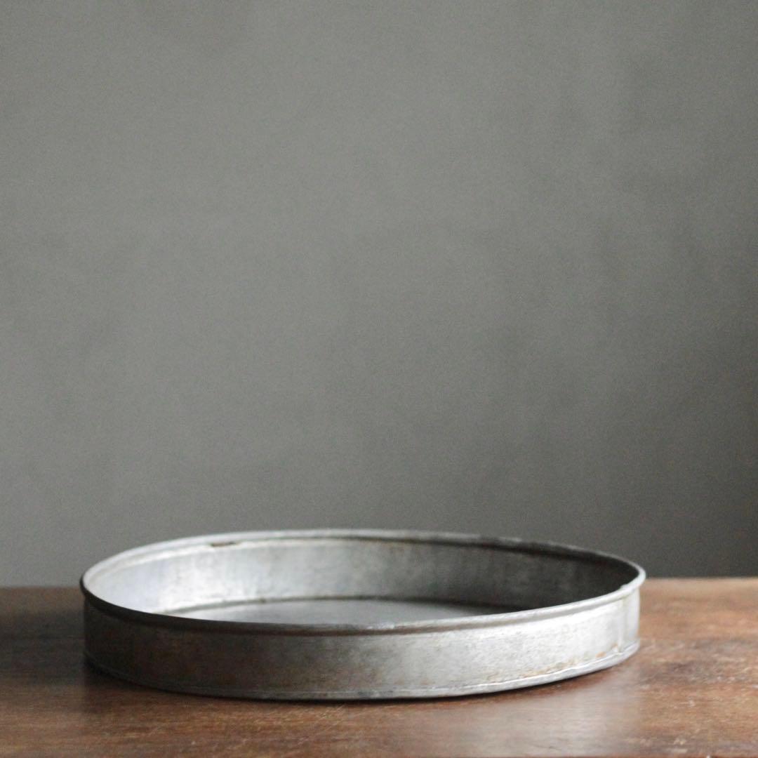 アルミ トレイ トレー 盆 古道具 アンティーク ブロカント オブジェ