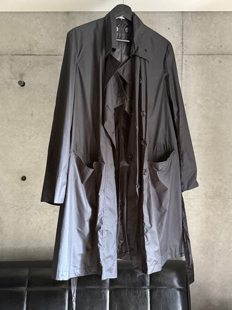 Ann Demeulemeester/本人期/ナイロンチェスターコート