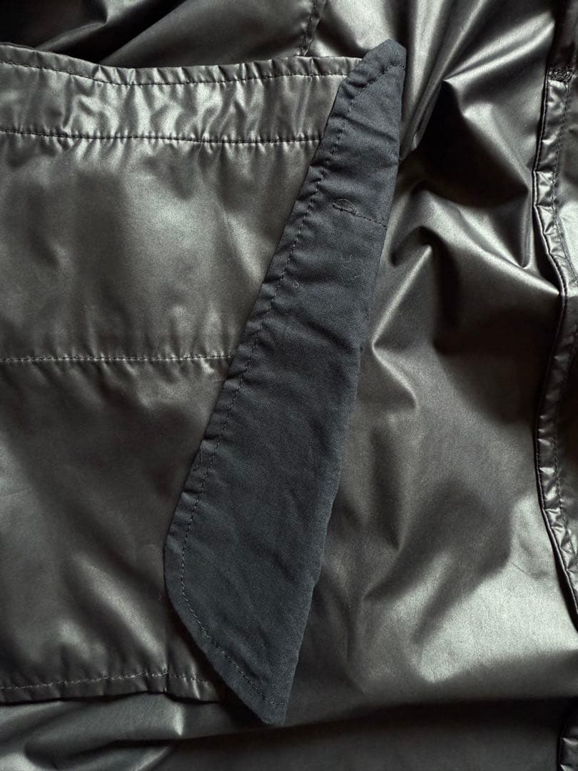 Ann Demeulemeester/本人期/ナイロンチェスターコート