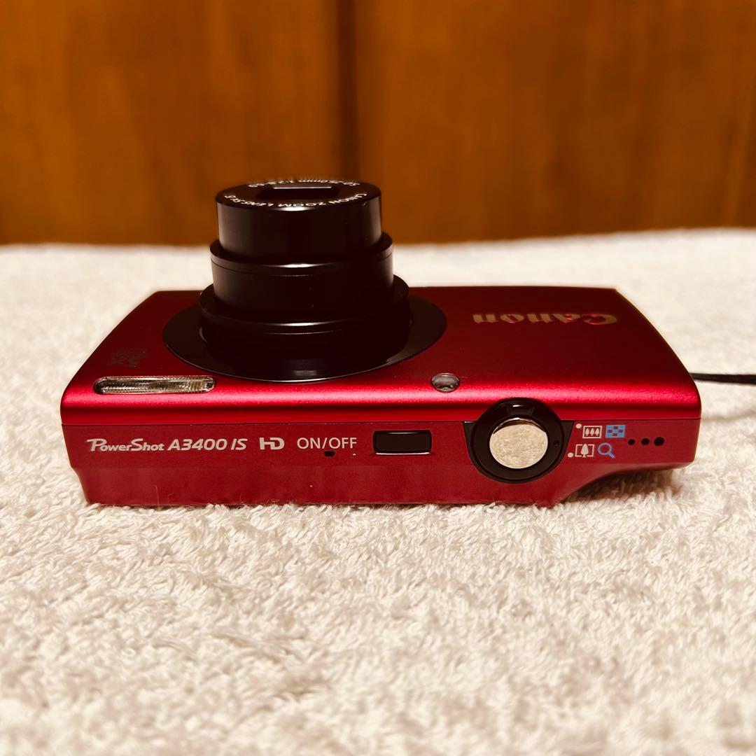 美品 Canon Power Shot A3400 IS キヤノン コンデジ