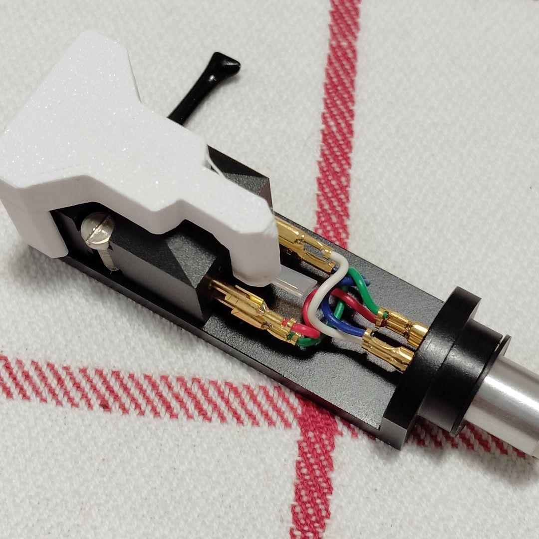 DENON MCカートリッジ DL-103 シェル AT-MG10 音質良好