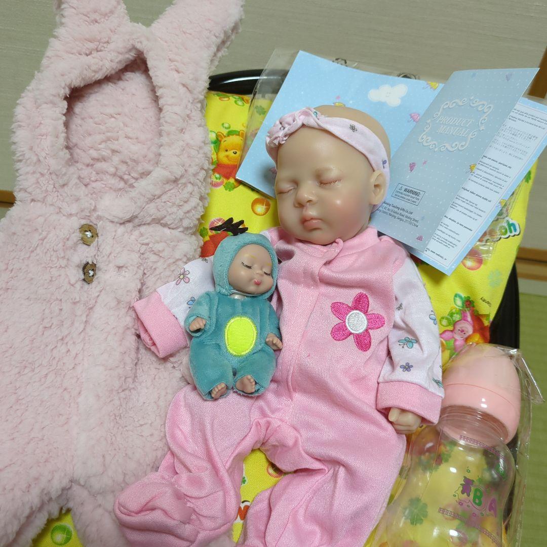 最終価格 リボーンドール フルシリコン 寝顔が綺麗な女の子 未熟児 30センチ