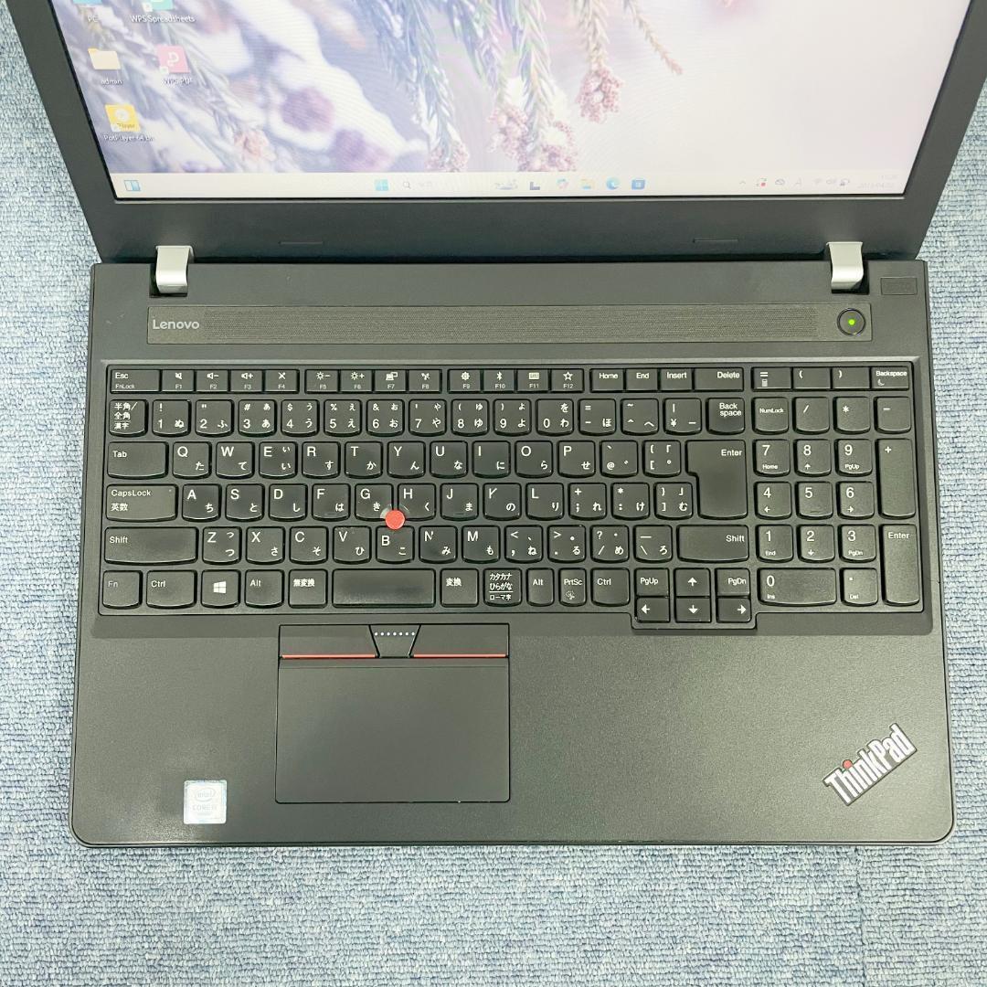 ThinkPadノートパソコン　Windows11　オフィス　SSD256GB