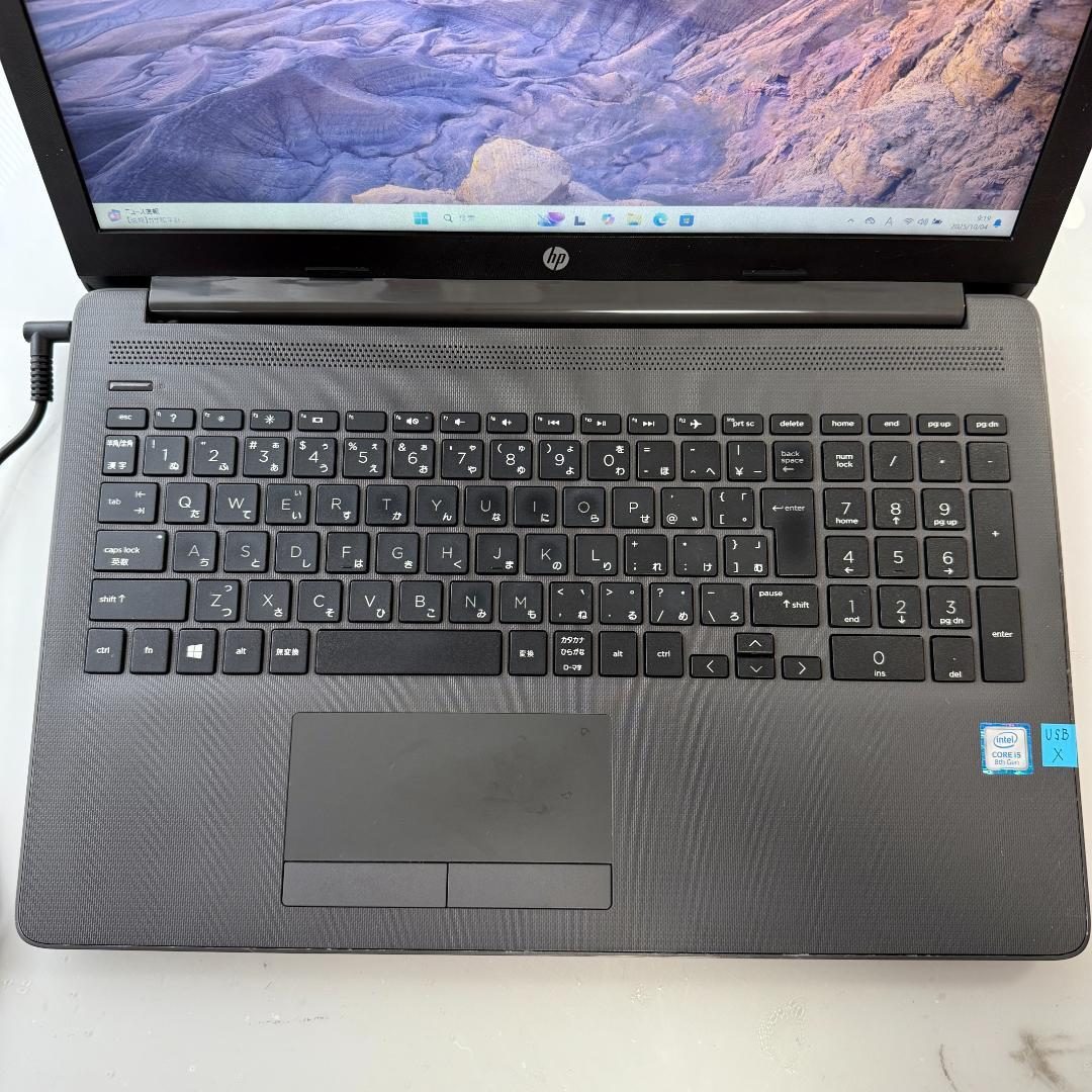 HP 250 G7　i5 8265u, 8gb DVD-RW, SSD256GB