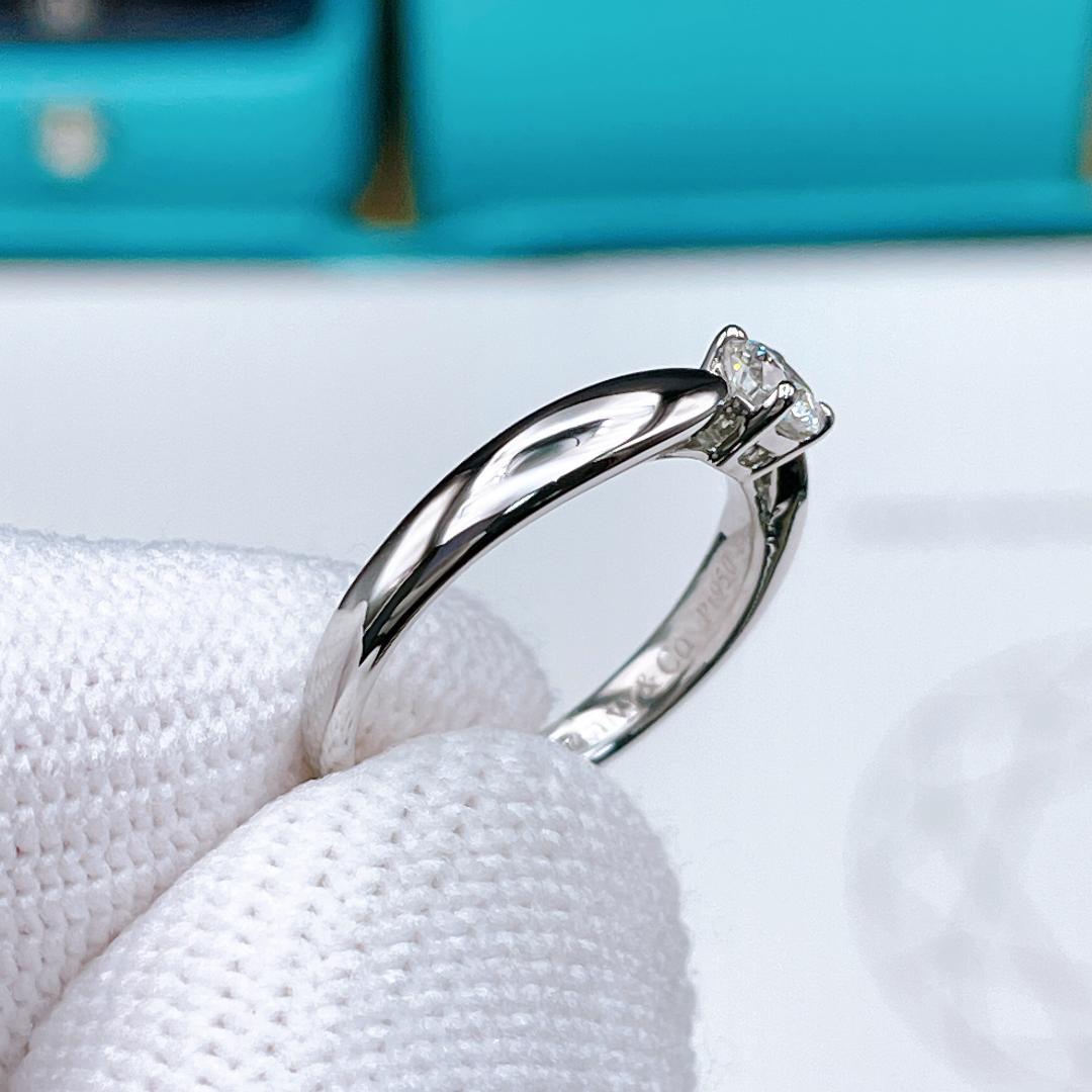 ◇ティファニー◇新品仕上済 ハーモニー ダイヤ リング PT 0.23CT 5号