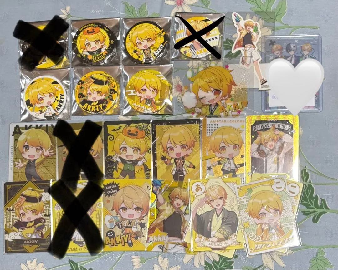 AMPTAKxCOLORS あっきぃ さん グッズ セット