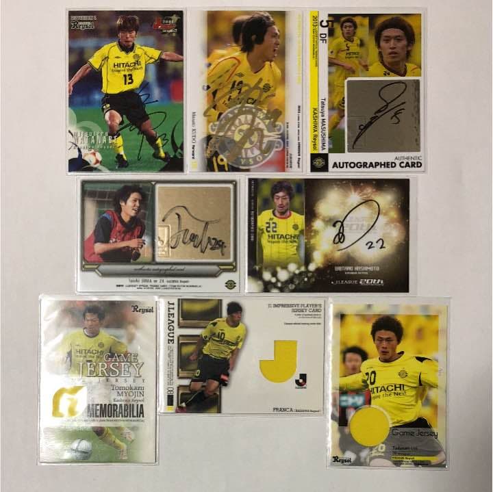 柏レイソル レアカードまとめ売り 直筆サインカード ジャージカード