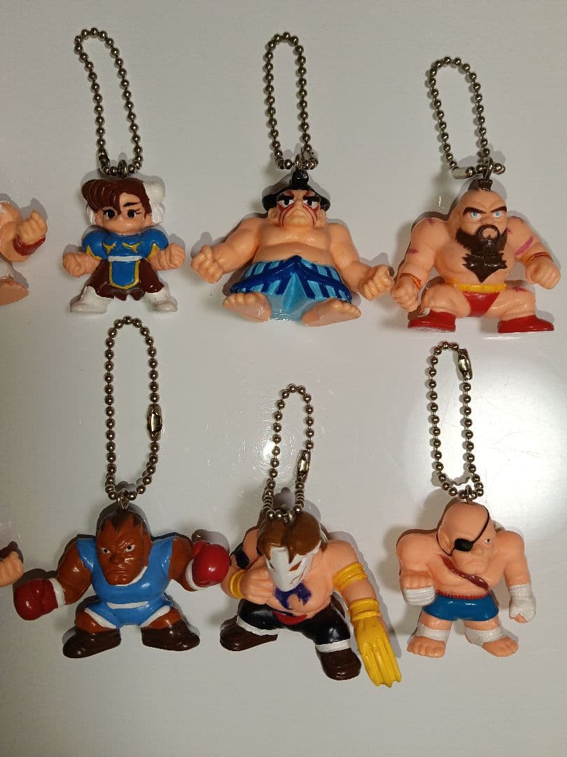 ストリートファイター２キーホルダー 12種セット