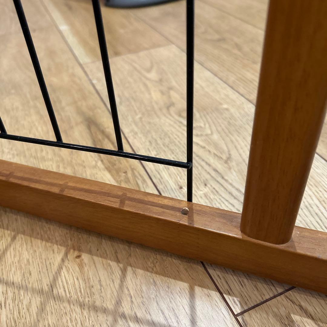 ペット用木製おくだけドア付ゲートL