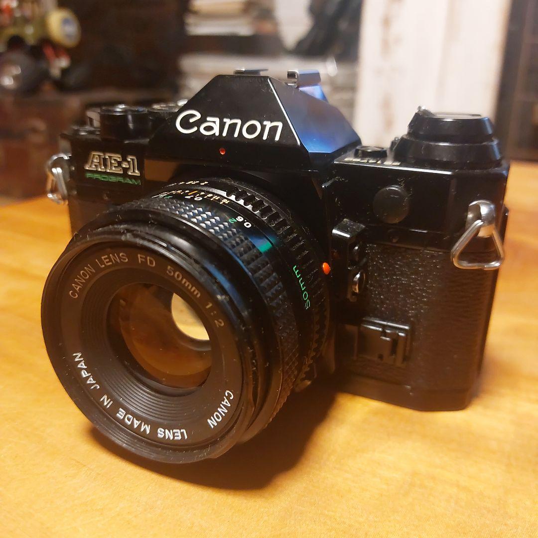 Canon AE-1 フィルムカメラ 50mmレンズ付き