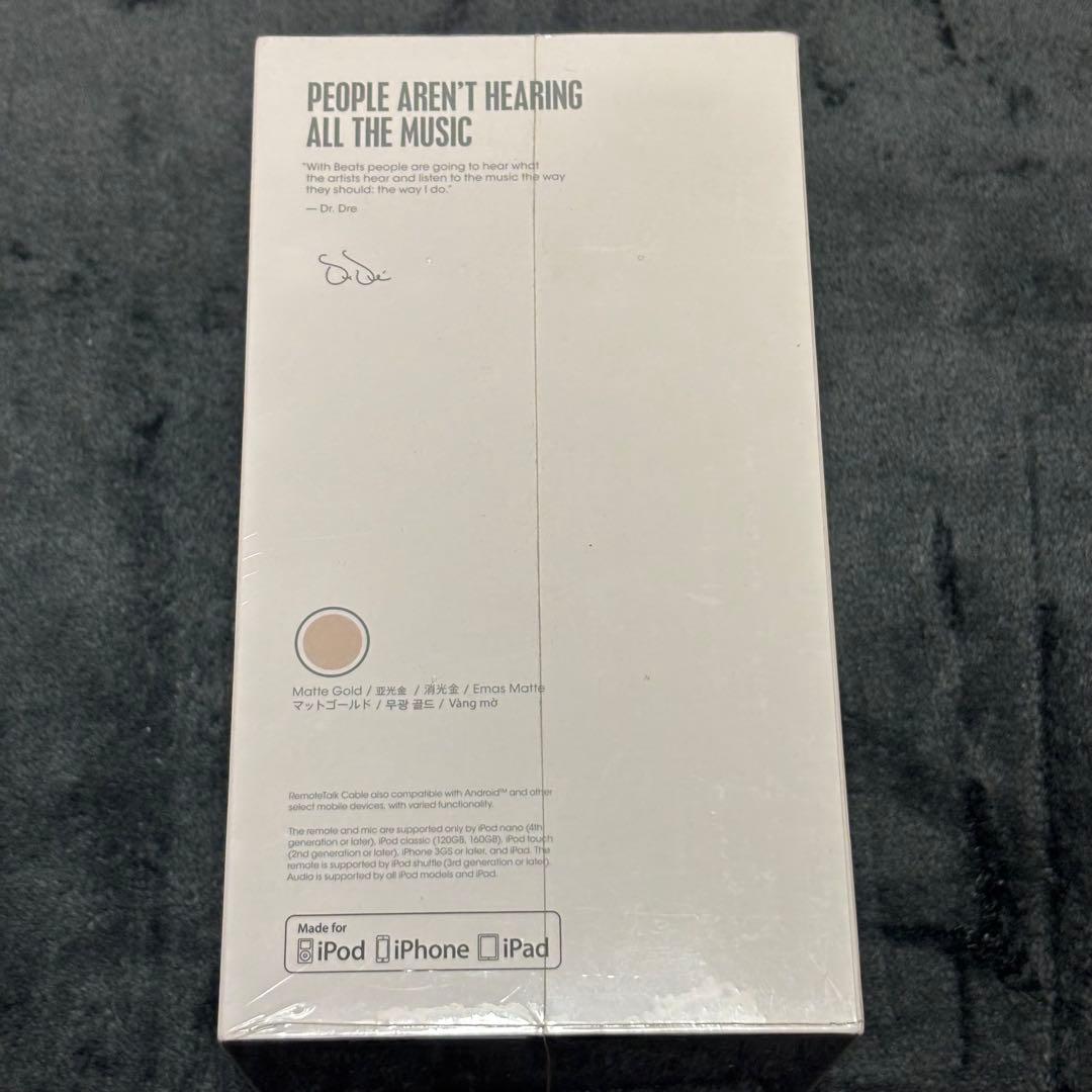 新品未開封 beats solo3 wireless マットゴールド