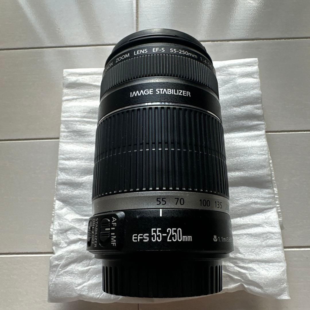Canon EF-S 55-250mm レンズ 箱つき