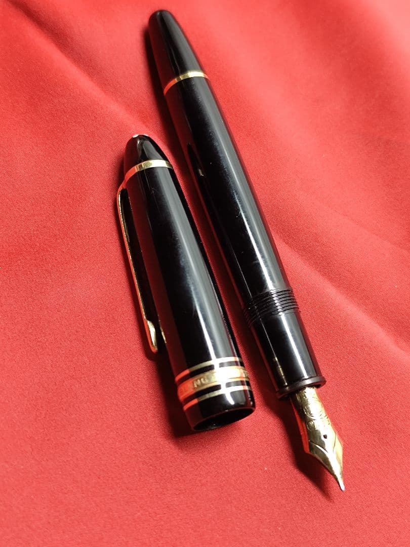 MONTBLANC モンブラン マイスターシュテュック 14K 万年筆 ブラック