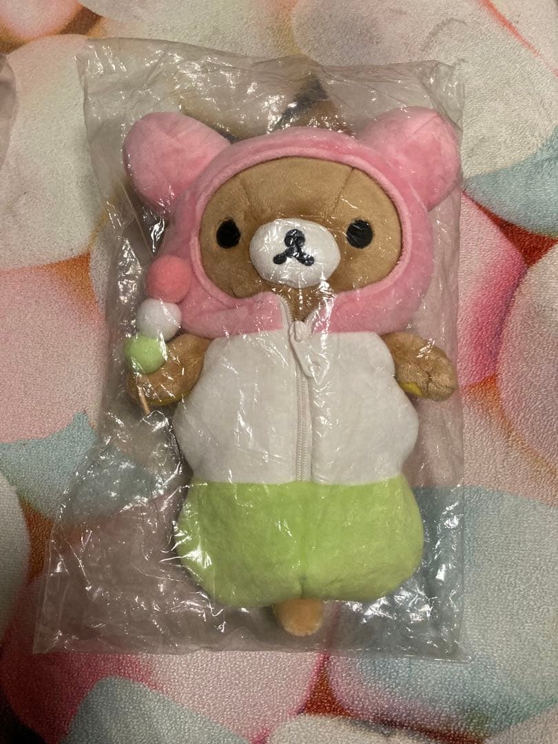 リラックマ あつめてぬいぐるみ　だんご　リラックマ た茶屋