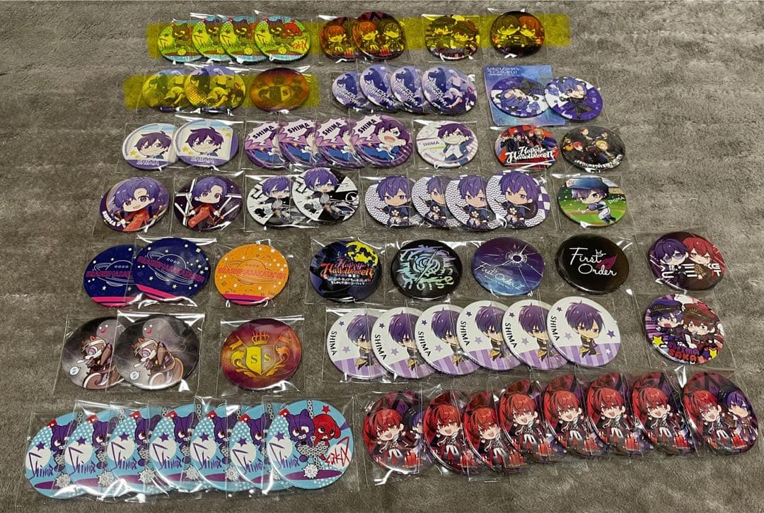 志麻 缶バッジ セット売り(組み合わせ自由)