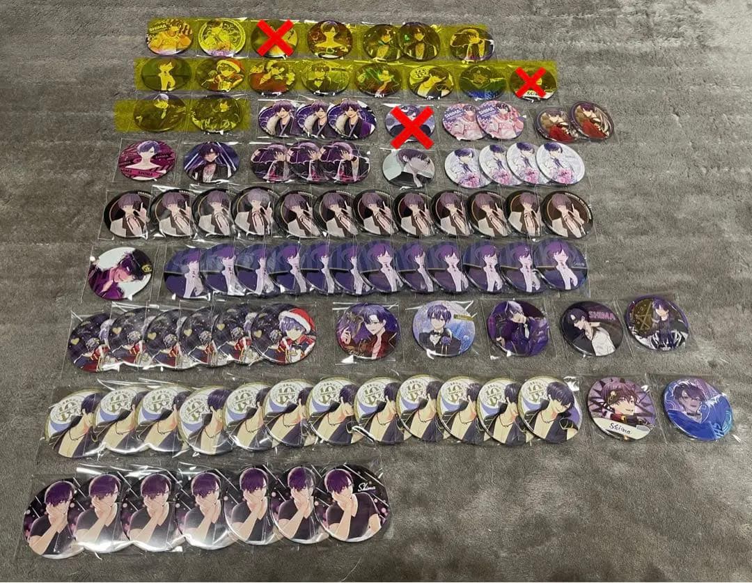 志麻 缶バッジ セット売り(組み合わせ自由)