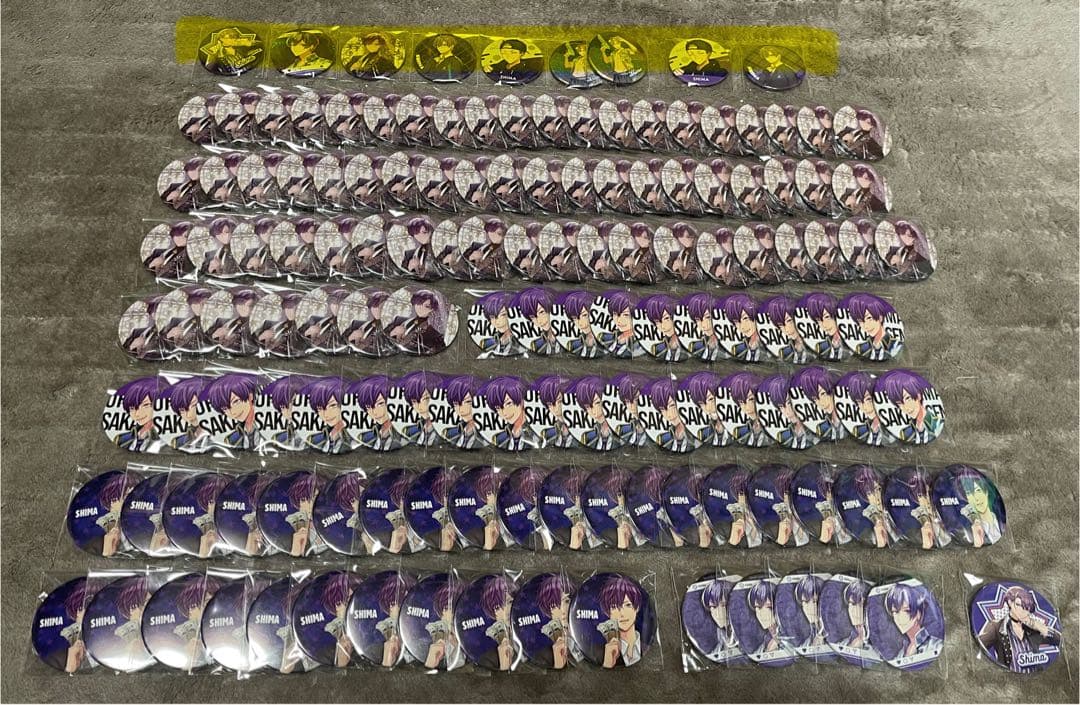 志麻 缶バッジ セット売り(組み合わせ自由)