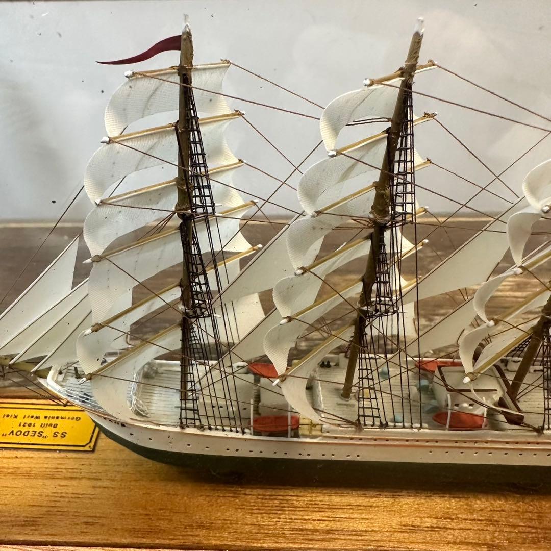SS \"SEDOV\" 模型 1921年製 ガラスケース付き