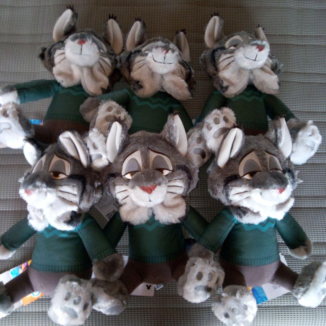 ズートピア2 　Lぬいぐるみ 　パウバート　 6点セット　 山田涼介