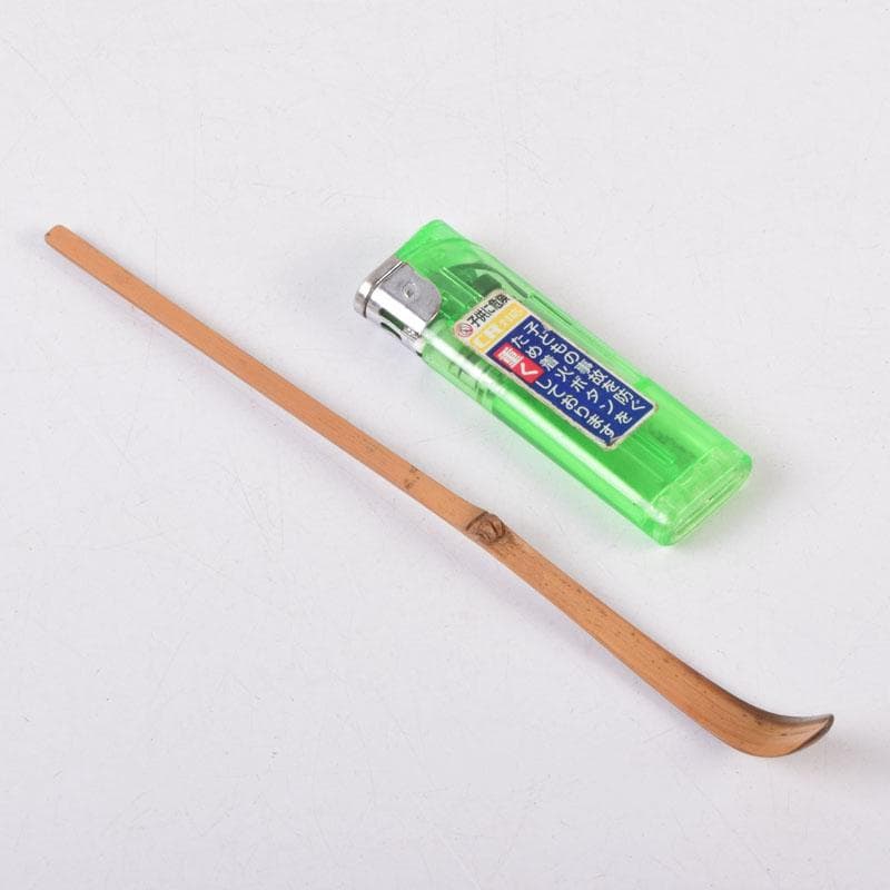 茶道具　仙寿庵堂　茶杓　銘「紫雲」　共筒共箱　C　8419