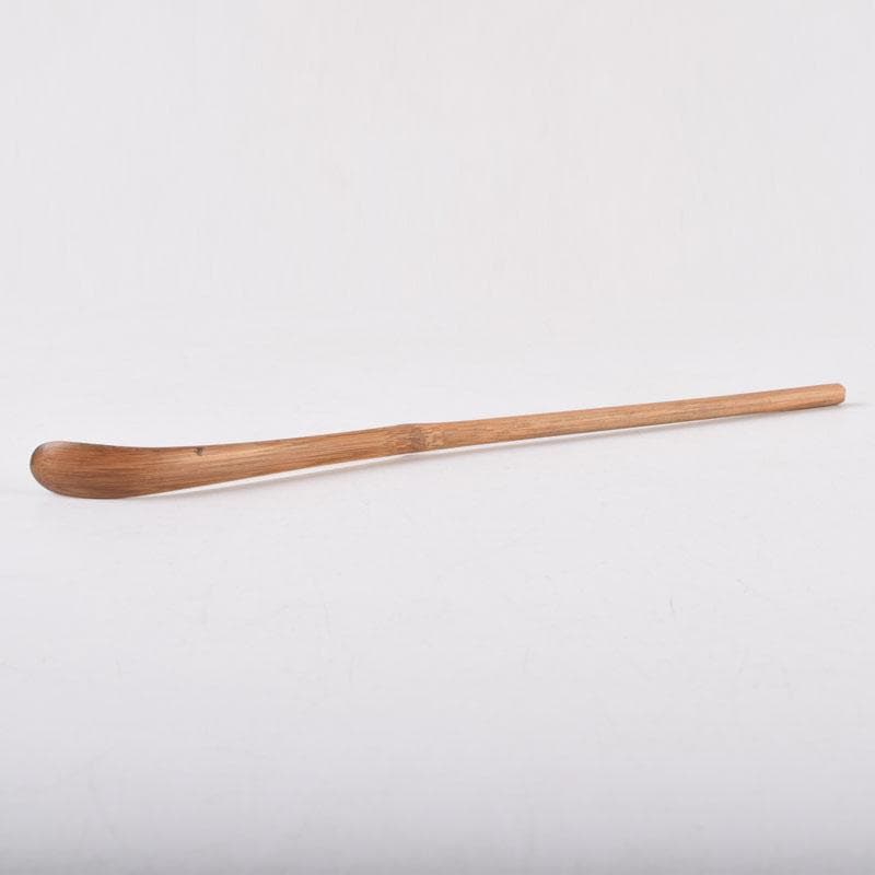 茶道具　仙寿庵堂　茶杓　銘「紫雲」　共筒共箱　C　8419