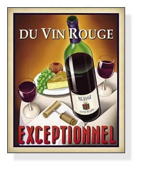 額装品/Du Vin Rouge（フォーニー）/アート/ポスター/インテリア