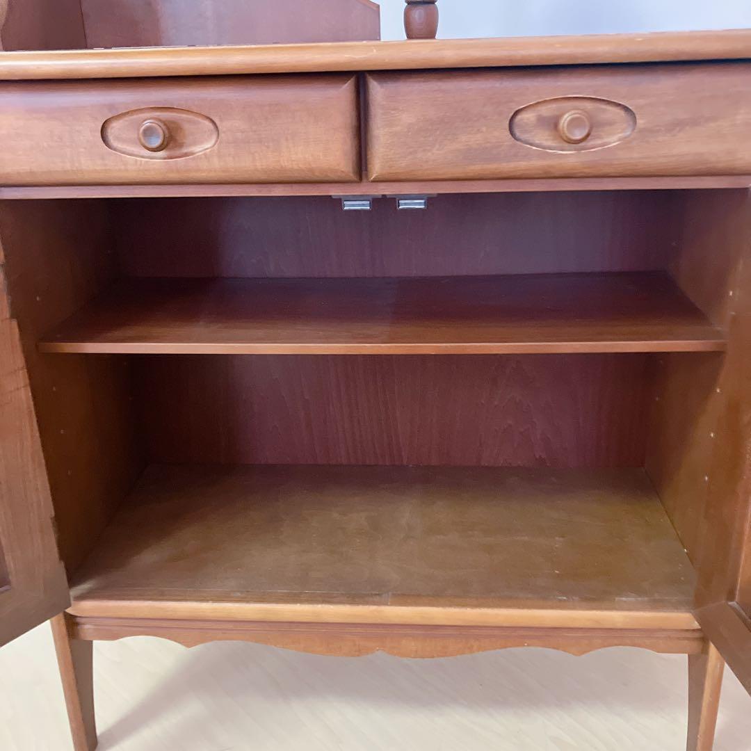 Karimoku カリモク 木製 電話台、FAX台　キャビネット　サイドボード