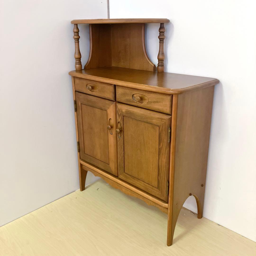 Karimoku カリモク 木製 電話台、FAX台　キャビネット　サイドボード