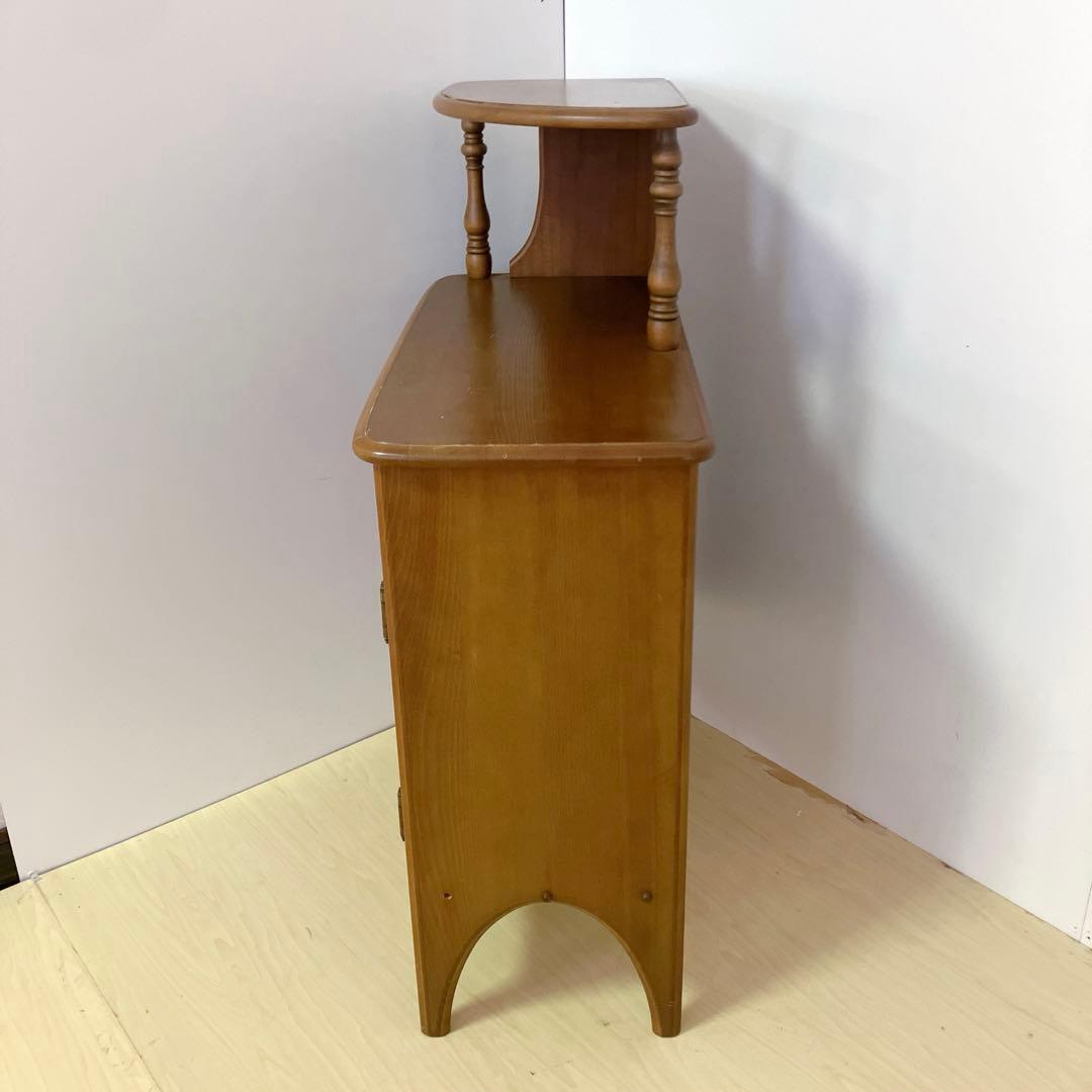 Karimoku カリモク 木製 電話台、FAX台　キャビネット　サイドボード