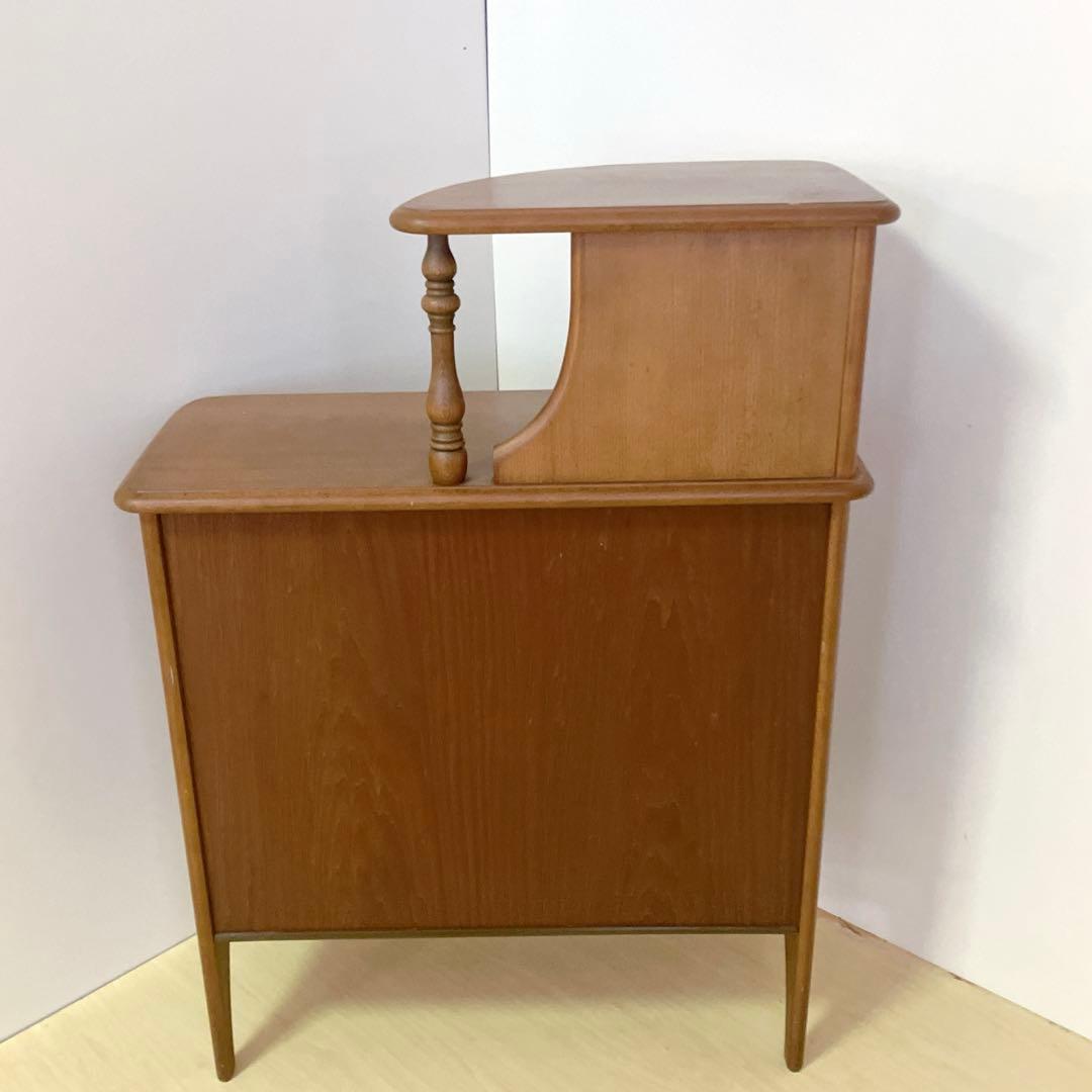 Karimoku カリモク 木製 電話台、FAX台　キャビネット　サイドボード