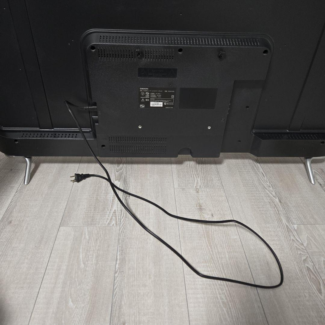 ORION　4K対応50V型 スマートテレビ2022年製AEUD-50D