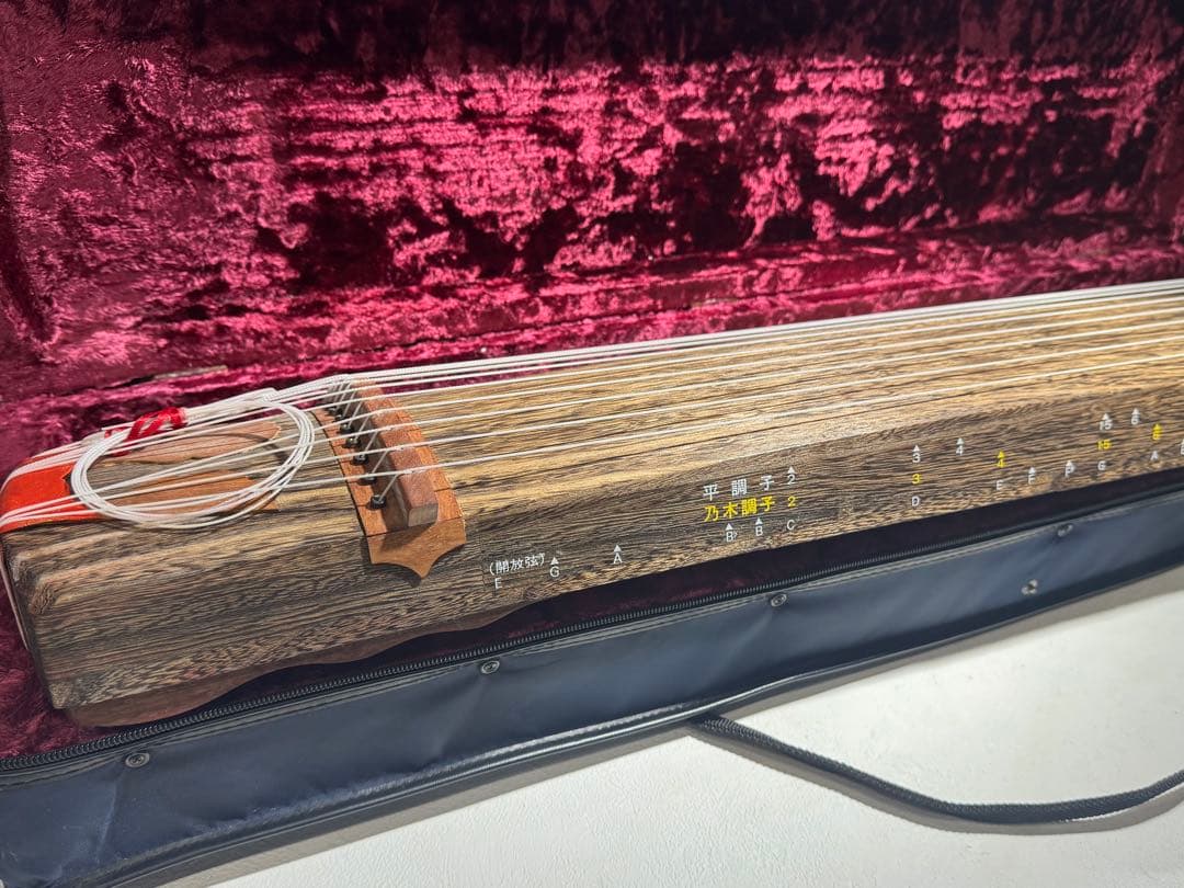 ゼンオン 文化箏 文化琴 13弦 楽器 和楽器 ソフトケース付