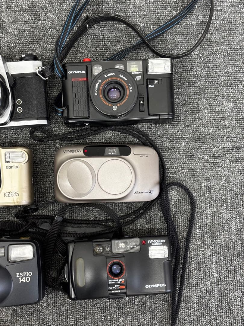 フィルムカメラセット FUJICA OLYMPUS PENTAX 9点おまとめ