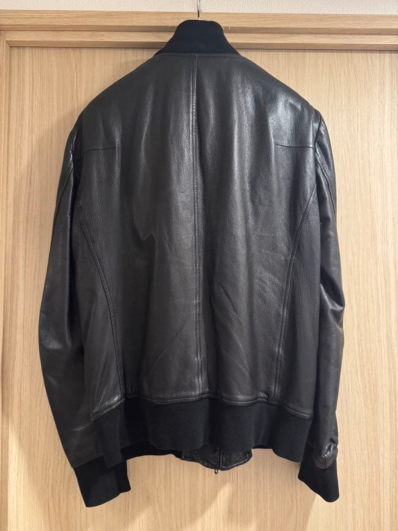 ATTACHMENT(アタッチメント) レザーライダースジャケット 黒