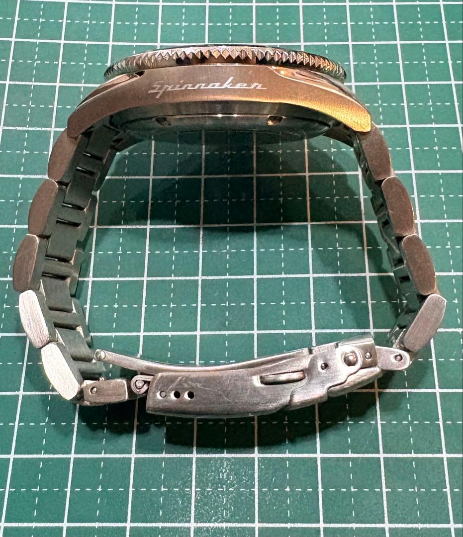 m*p様 Spinnaker CAHILL 自動巻き時計 ダイバーズウォッチ