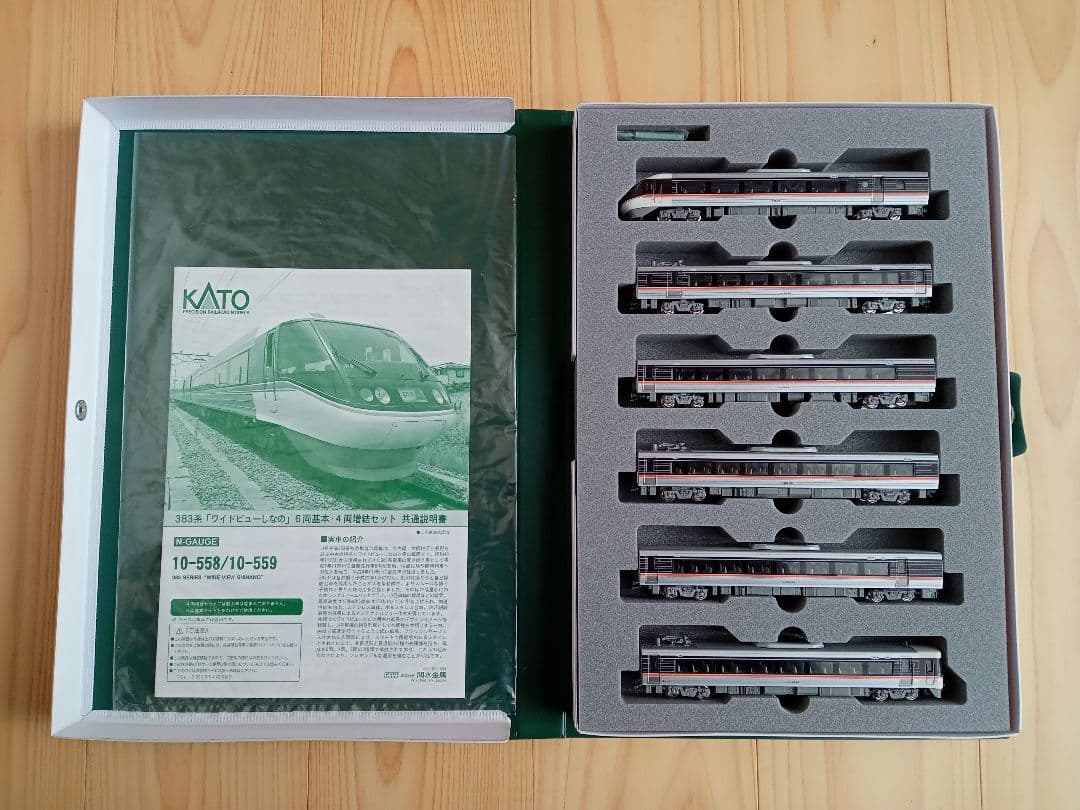 KATO 383系 ワイドビューしなの 10両 （6両基本 ＋ 4両増結セット）