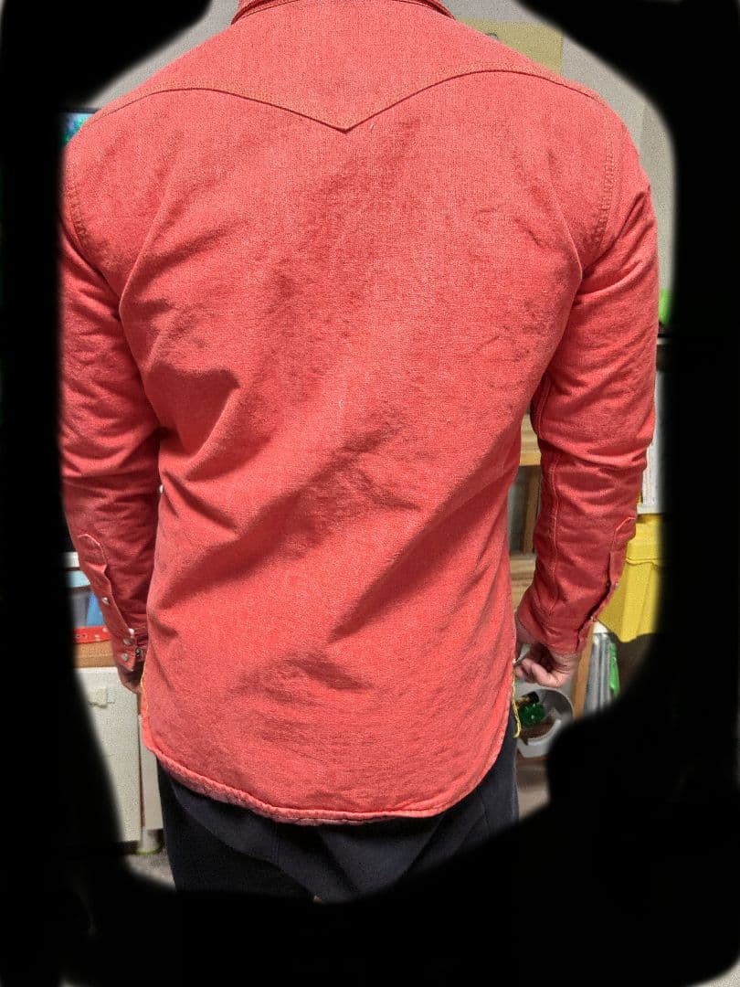 アイアンハート　冬仕様ウエスタンシャツ