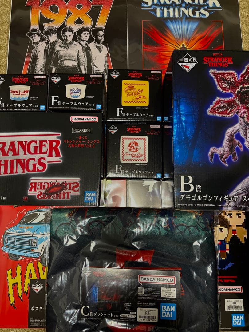 STRANGER THINGS 一番くじ セット売り
