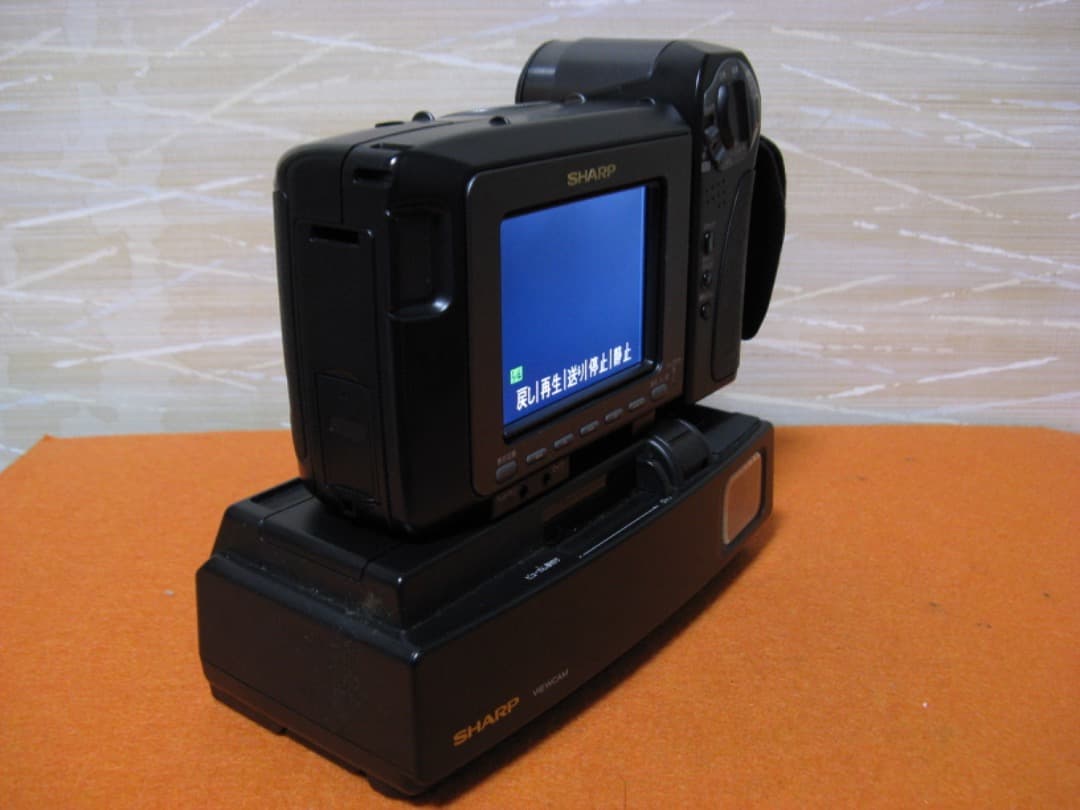 動作OK❗️☆シャープの液晶Hi8/8ミリビデオカメラ・VL-HL50