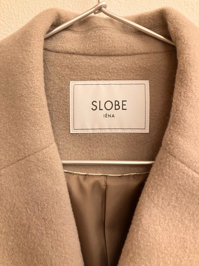 SLOBE IENA / ECO WOOL ダブルブレストコート36